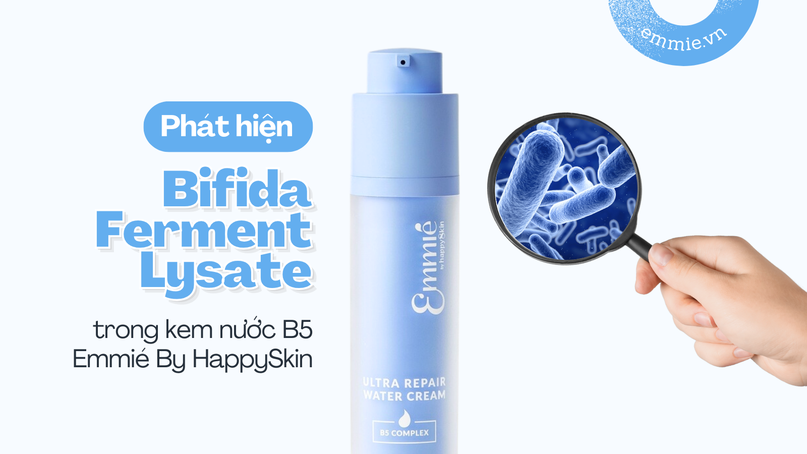 Phát Hiện Thành Phần Đình Đám Bifida Ferment Lysate Trong Kem Nước B5 Mới