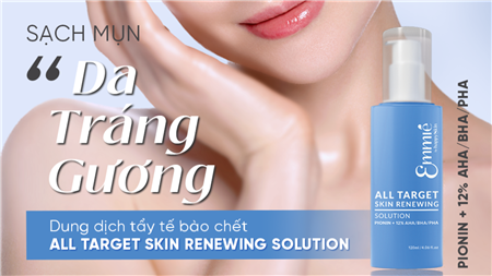 Hướng Dẫn Sử Dụng All Target Skin Renewing Solution Pionin + 12% AHA/BHA/PHA