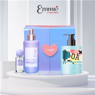 Bật Mùi Hương Lên: Hộp Quà Trái Tim + F&B 10% (One Love) + Nước Hoa 15ml (One Love) + Sữa Tắm Hương Nước Hoa (Ú Òa)