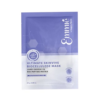 Mặt Nạ Tái Tạo Chuyên Sâu Exosome 3% Ultimate Skinvive Biocellulose Mask Emmié by HappySkin 25g