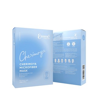Mặt Nạ Microfiber Mãng Cầu Làm Dịu Da - Emmié Cherimoya Microfiber Mask 28gr