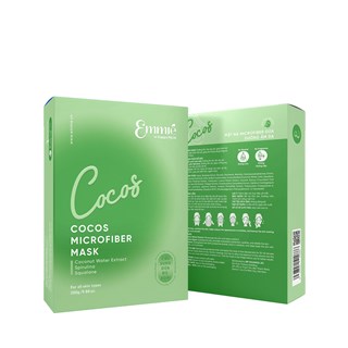 Mặt Nạ Microfiber Dừa Dưỡng Ẩm Da - Emmié Cocos Microfiber Mask 28gr