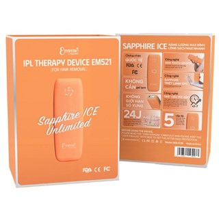 Máy Triệt Lông Lạnh IPL Therapy Device For Hair Removal EM521 Sapphire ICE Unlimited Orange