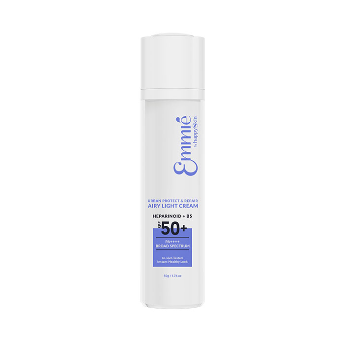 Kem Chống Nắng Phục Hồi Emmié by Happy Skin Urban Protect & Repair Airy Light Cream SPF50+ PA++++ 50g