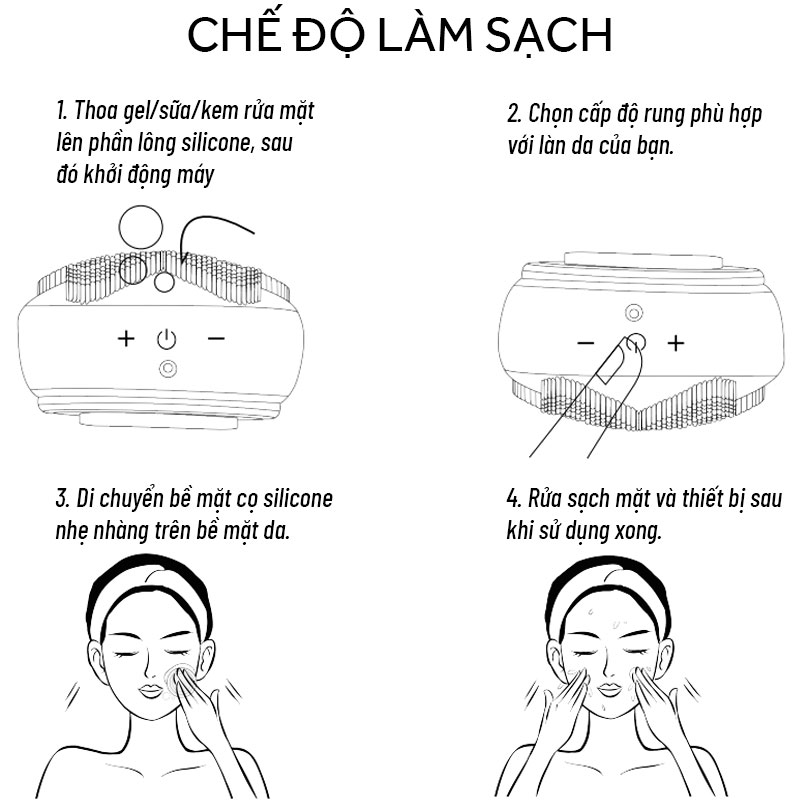 Hướng Dẫn Chế Độ Làm Sạch