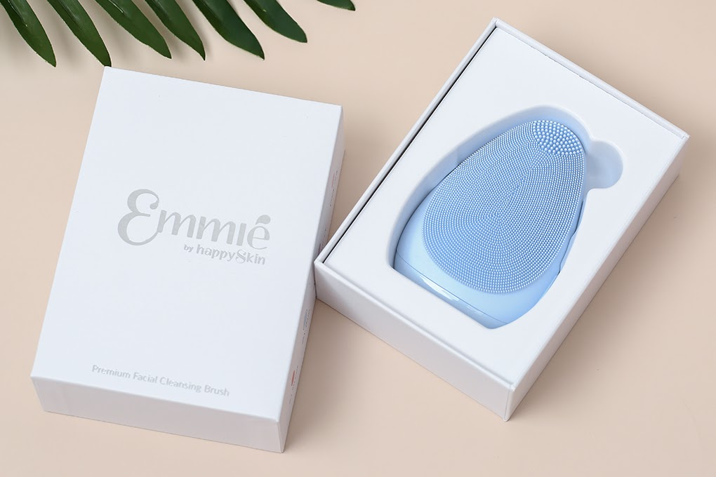 Máy rửa mặt Emmié Premium Facial Cleansing Brush màu Sky Blue